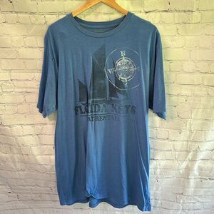 ☀️ TALL Sonoma Florida Keys Boat Rentals Graphic Tee Shirt Men’s Size 3XLT